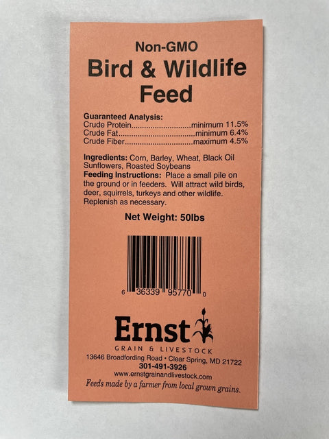 Non-GMO Bird & Wildlife Feed 46lbs