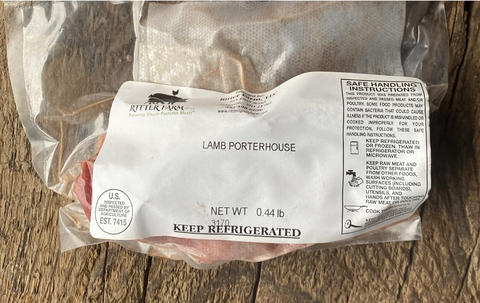 Lamb Porterhouse Chops