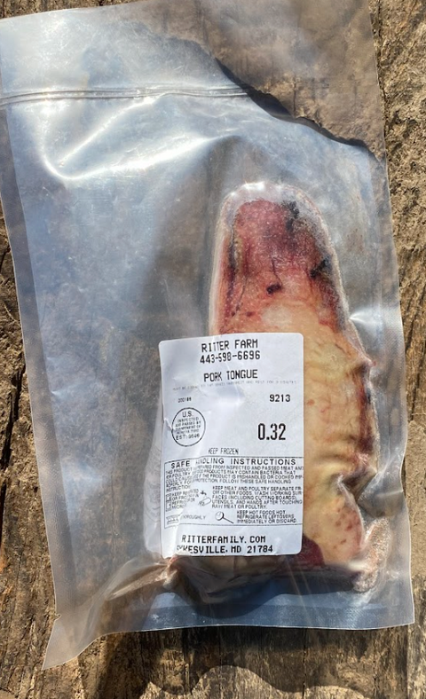 Lengua de cerdo de Berkshire