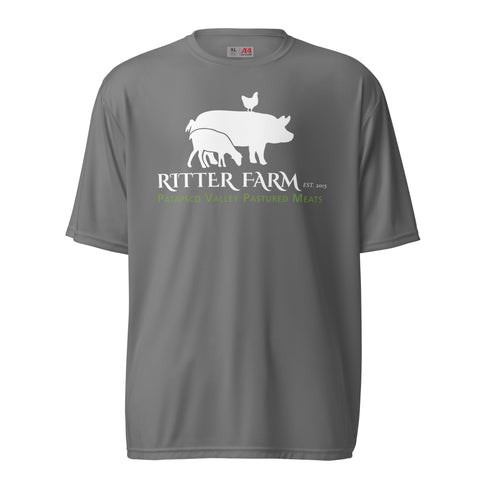 Unisex performance crew neck t-shirt