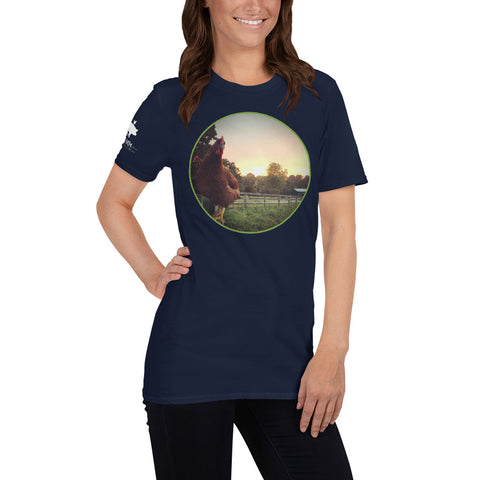 Chickens on a Fence T-Shirt