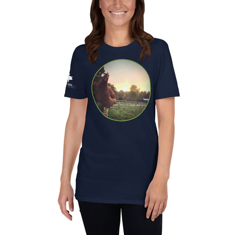 Chickens on a Fence T-Shirt