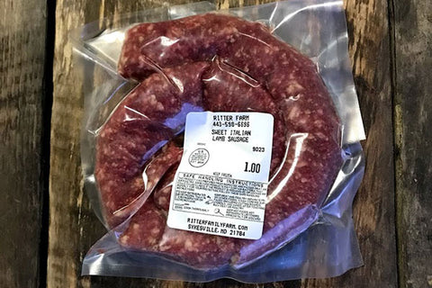 Sweet Italian Lamb Sausage